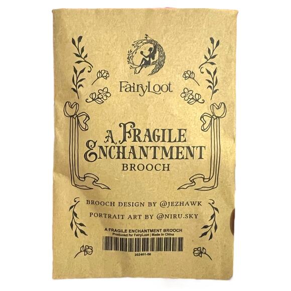 FairyLoot A Fragile Enchantment Brooch - January 2024 "Regency and Scandal" - Picture 5 of 6